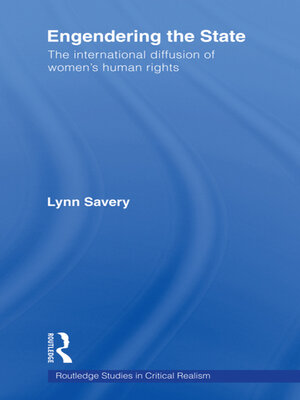 cover image of Engendering the State